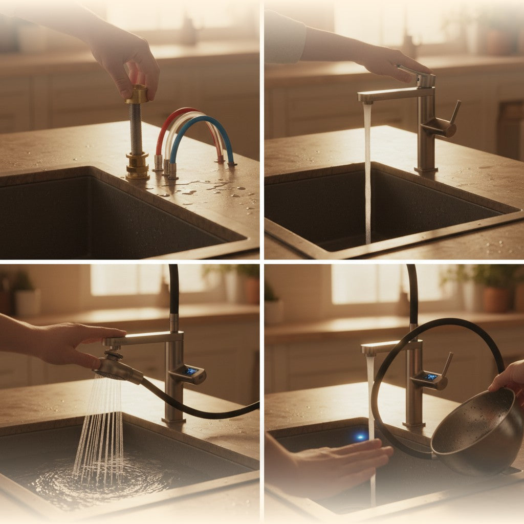 3-in-1 Automatic Tap