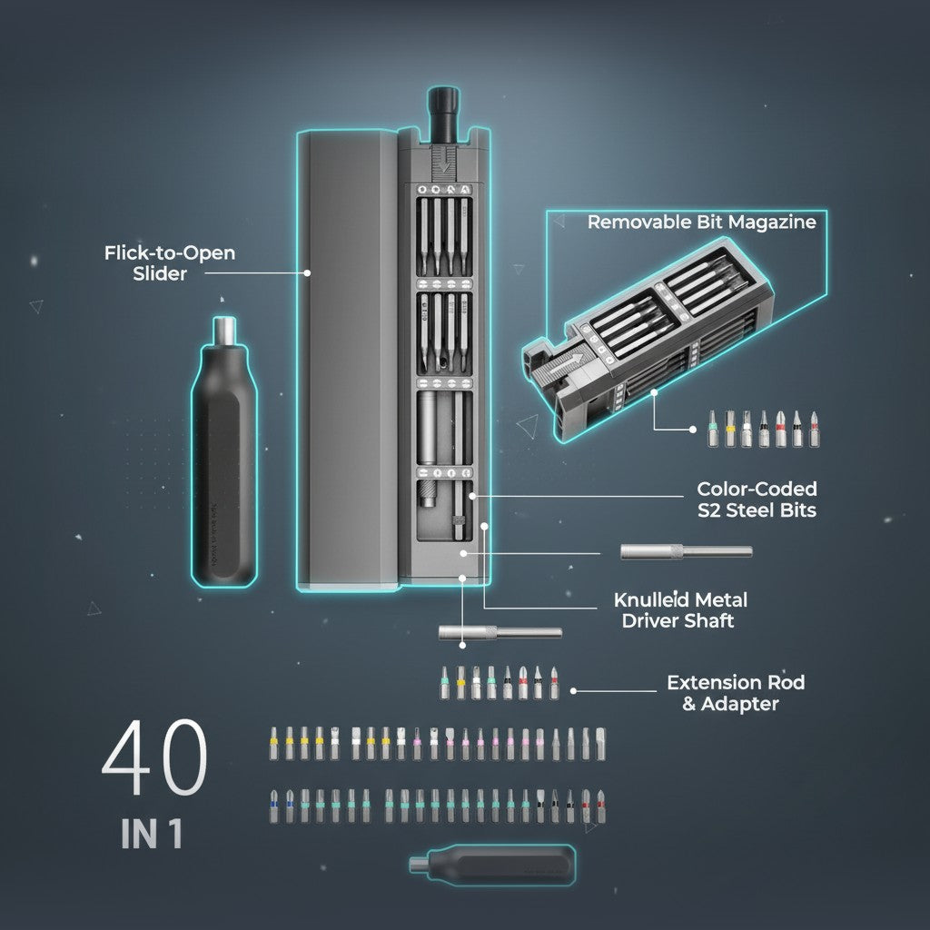40-in-1 Precision Screwdriver